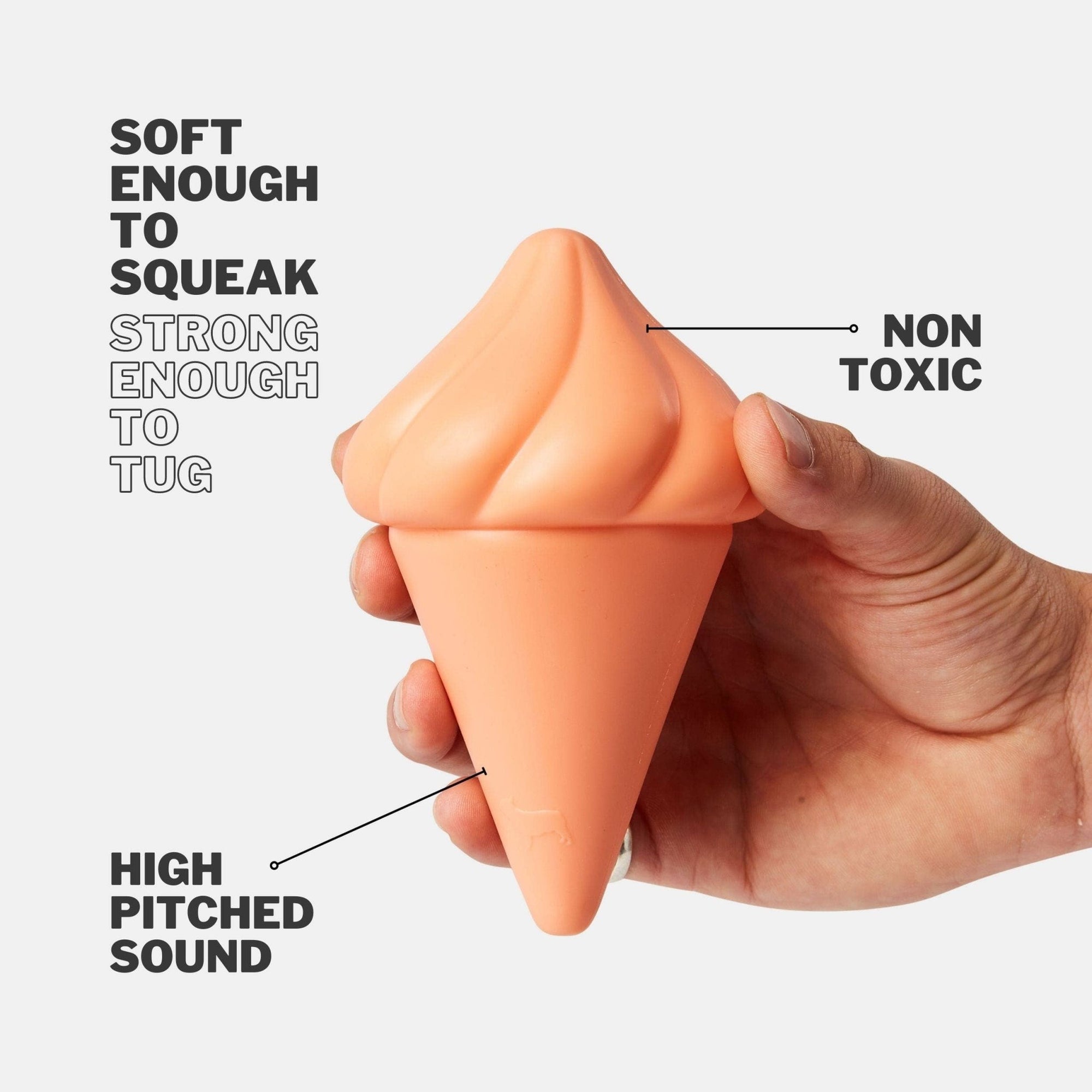 Whippy Squeaky Dog Toy - Barc London Modern Love Store Glasgow