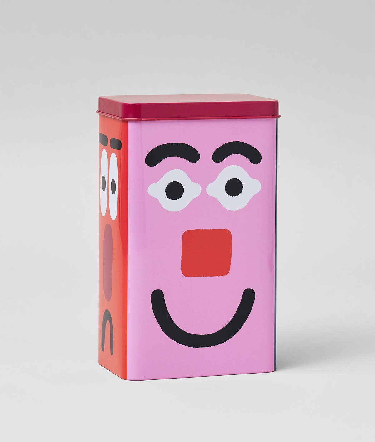Faces Kitchen Storage Tin - Wrap Modern Love Store Glasgow