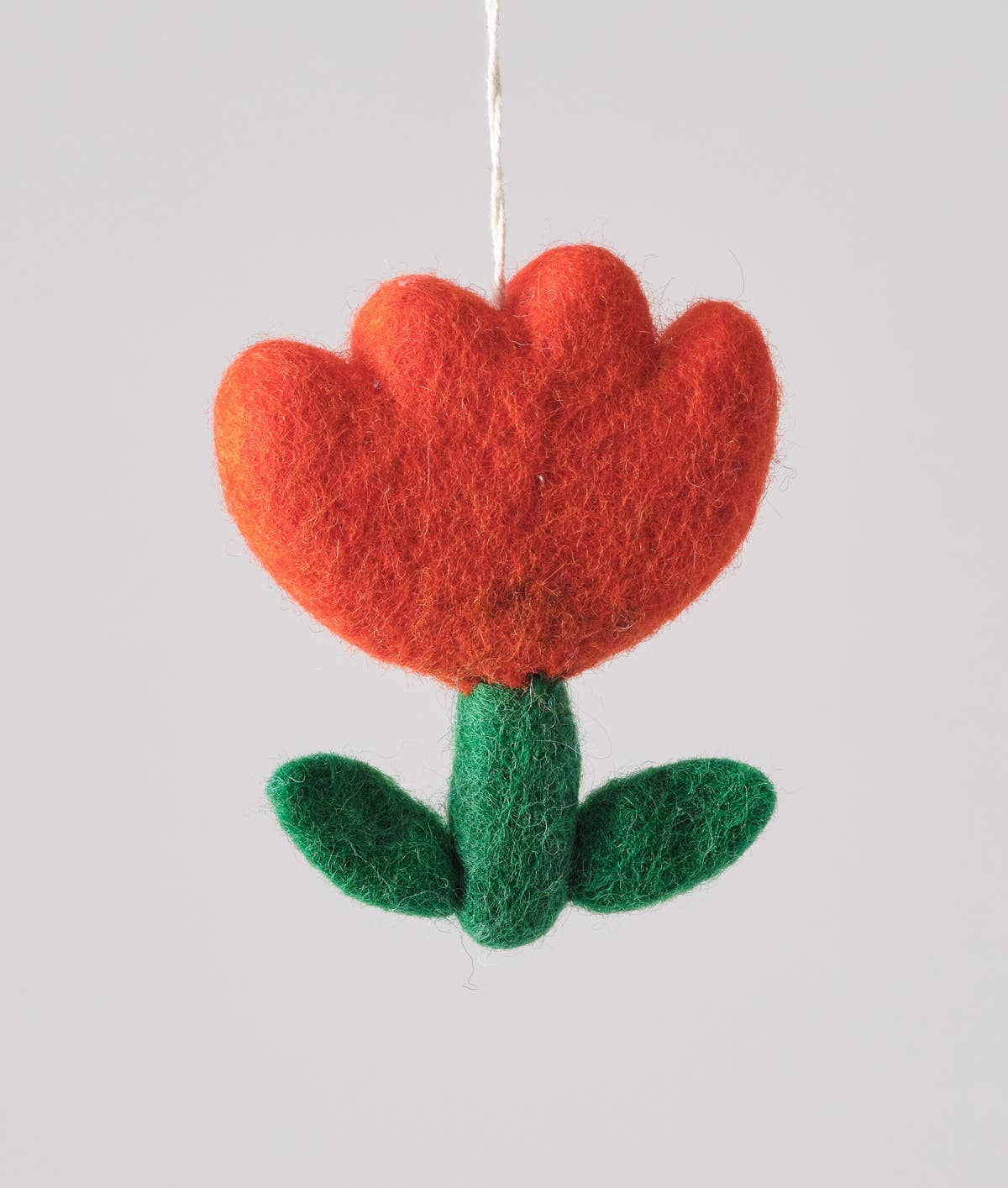 Flower Hanging Felt Ornament christmas - tree - bauble 