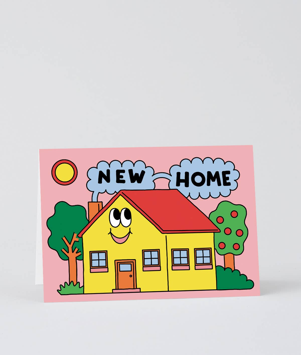 New Home Happy House Greetings Card - Wrap Modern Love Store Glasgow