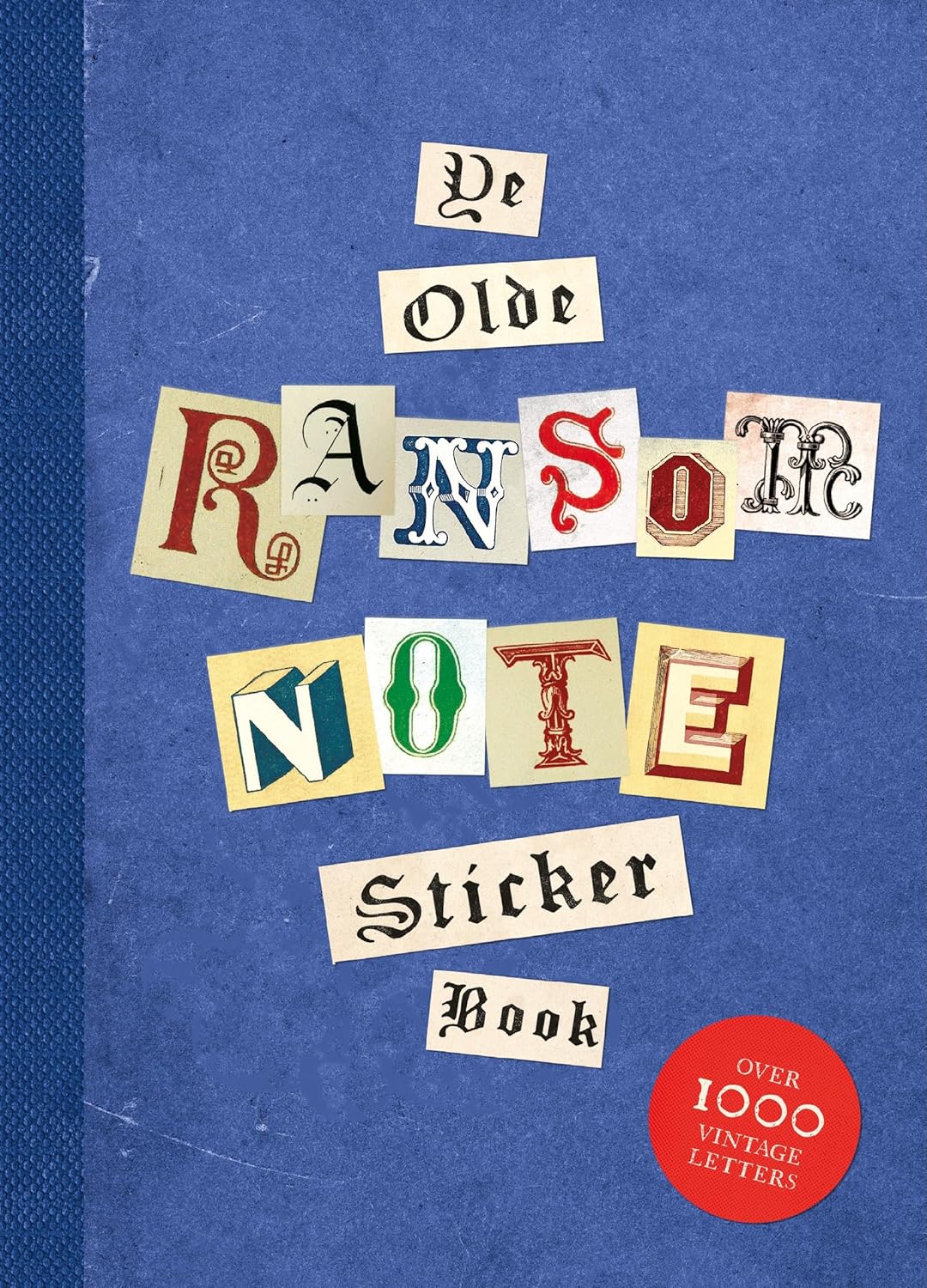 Ye Olde Ransom Note Sticker Book Books Modern Love Store