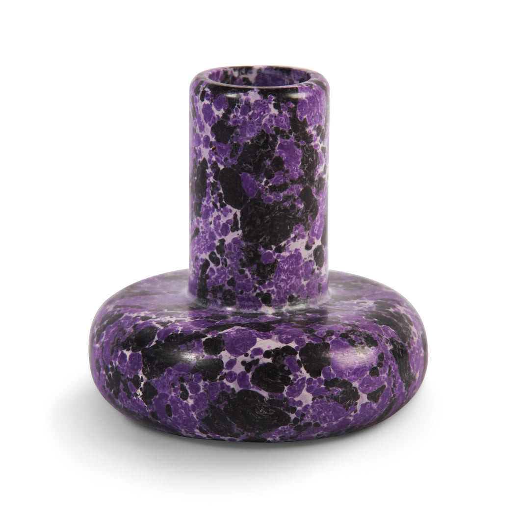 Amethyst Marble Candle Holder