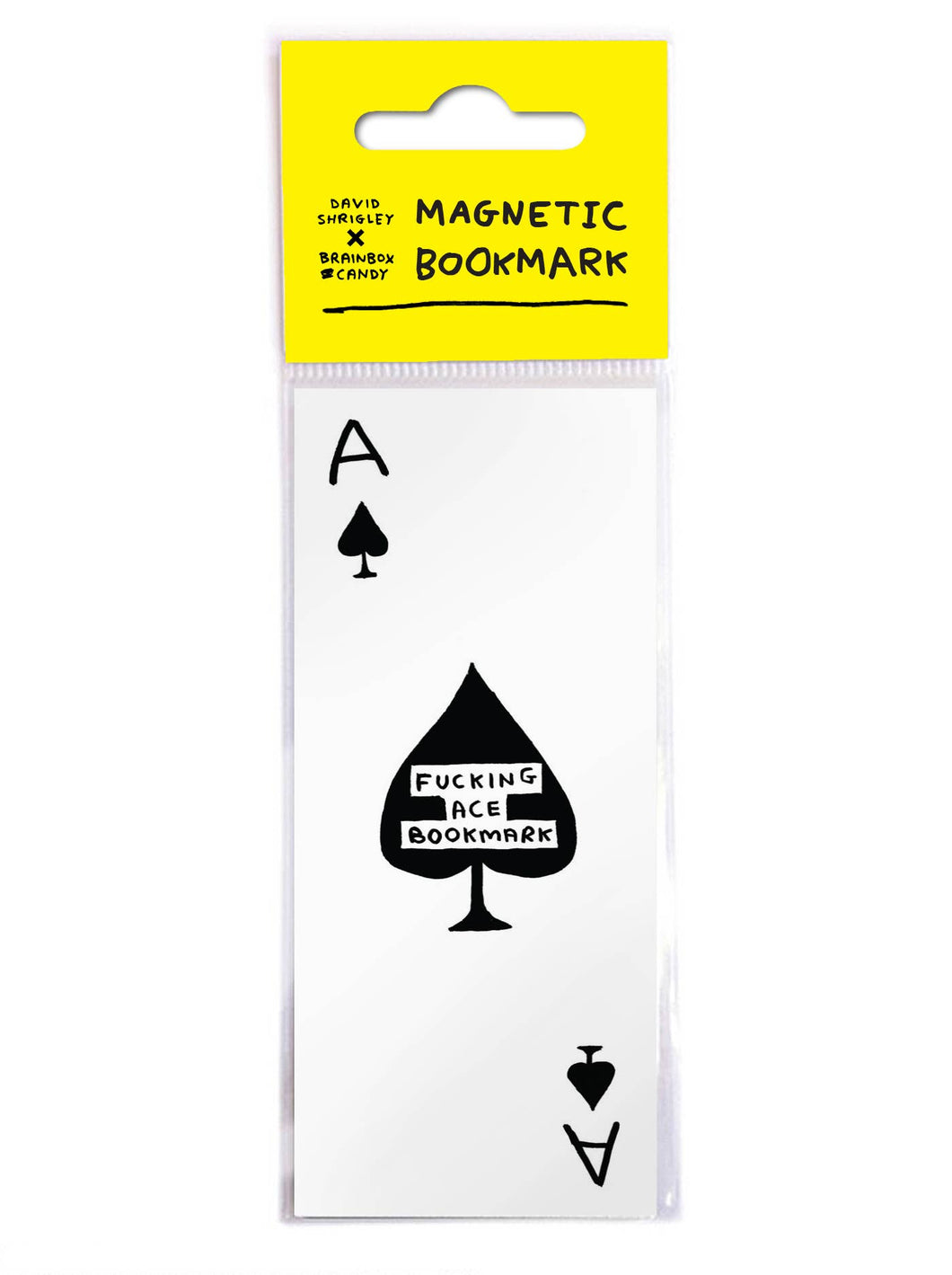 David Shrigley Magnetic Bookmark Fucking Ace